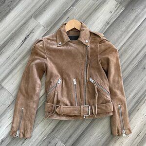 All Saints genuine leather jacket